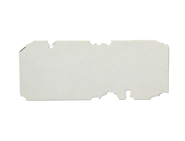 Etiquettes adhésives destructibles blanches - Ref 16419