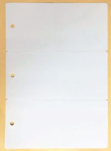 Etiquettes chromo 3/A4 - Ref CHROMO A4/3